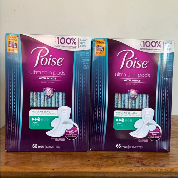 poise Other Poise Ultra Thin Pads With Wings Feminine Care Poshmark